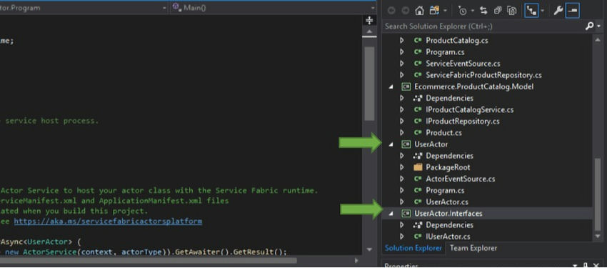 Visual Studio generates